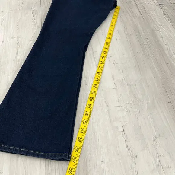 Levi Strauss Signature Denim Blue Bootcut Mid Rise Jeans 10S Casual Everyday - Picture 7 of 7